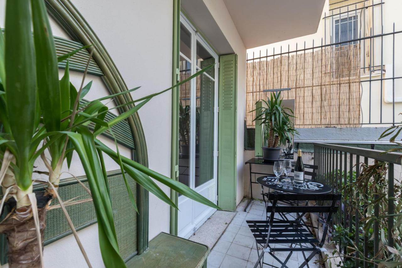 Ferienwohnung Beau 3 Pieces, 7 Pers, 2 Terrasses, Centre, Calme, Securite Nizza Exterior foto