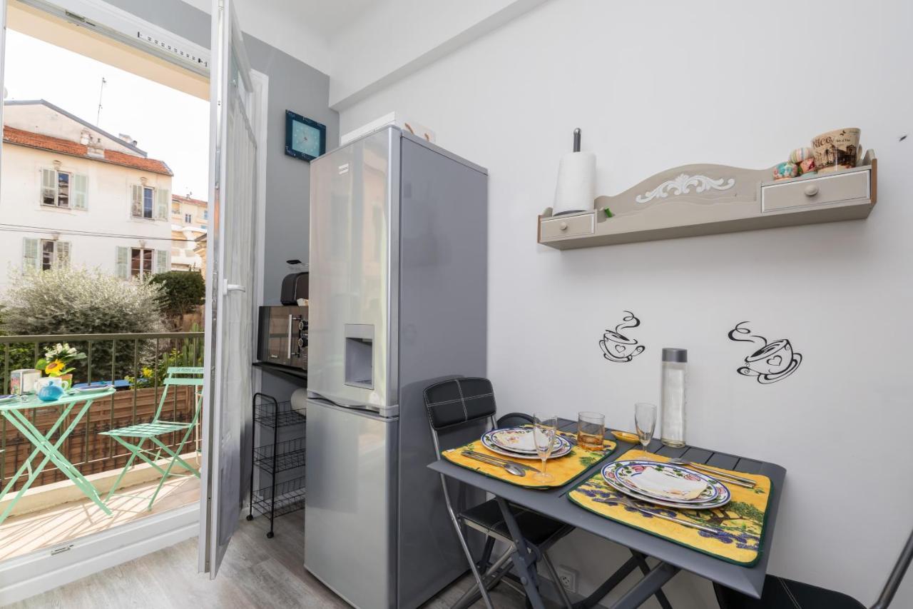 Ferienwohnung Beau 3 Pieces, 7 Pers, 2 Terrasses, Centre, Calme, Securite Nizza Exterior foto